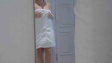 Showered and Ready for Bed Pleasure Time