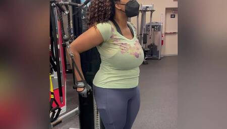 The Gym Attendant Spilled a Bucket of Mop Water on the Floor Today