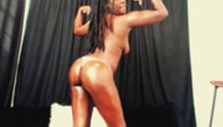 My Ass is Better Than Your Wife's: An ebony ass fetish scene featuring: femdom POV, oil, thong fetish, humiliation, body part comparison, and mind fuck -720 MP4