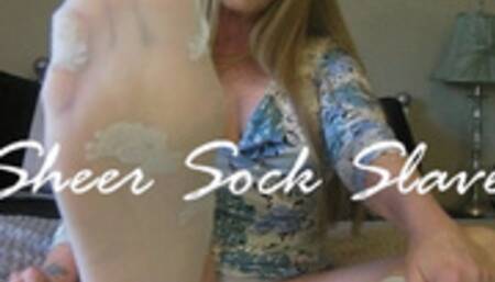 SHEER SOCK SLAVE mp4
