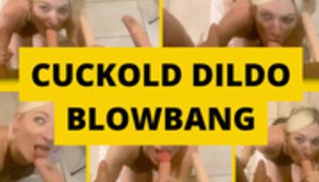 Cuckold Dildo Blowbang