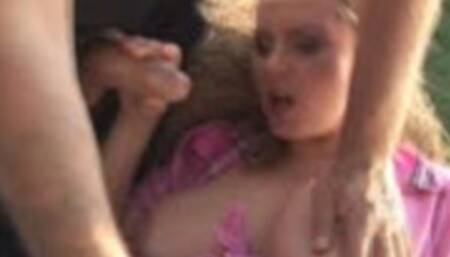 Eva Angelina And Alexis Outdoors Bareback Duo Gangbang! (1st half wmv)