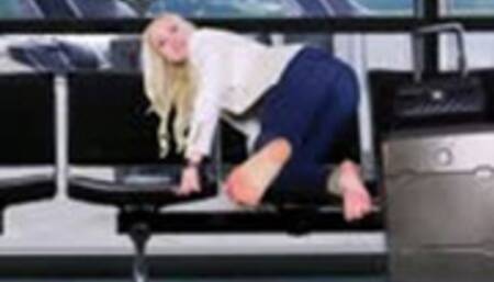 Airport Feet Worship