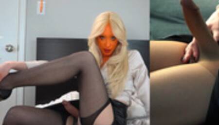 Futa's Pantyhose Sissy Compilation