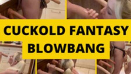 Cuckold Fantasy Blowbang