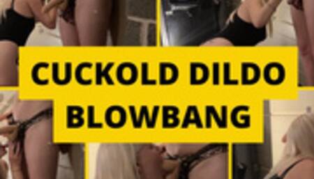 Cuckold Fantasy Dildo Blowbang