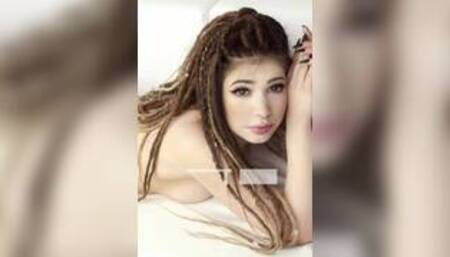 Lovely Chris dictates how she wants you to touch your dick