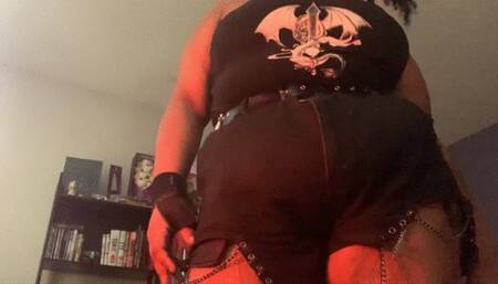 BBW Femdom Cum Challenge W Body Tour