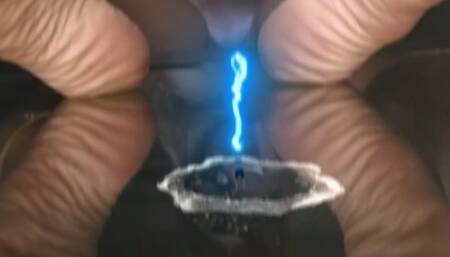 Bewitching transformation body mouth play