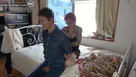 Denim Fetish! Hogtie Shibari and Abandonment Play!