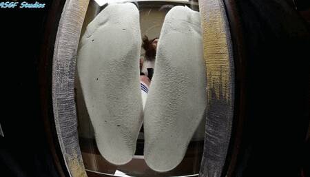 Basketball Giant will crush you under her sneakers! Part 2! - MP4