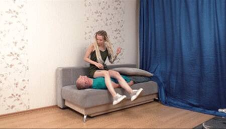 Bad chick rudely uses the older man like a mattress, vf2241x 1080p