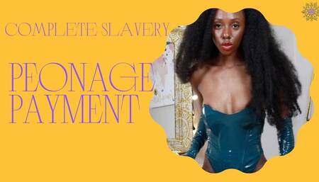 Peonage Payment