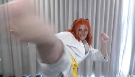 Demi Diamond The Karate Girl Beatdown POV