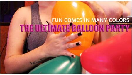 The ultimate balloon party