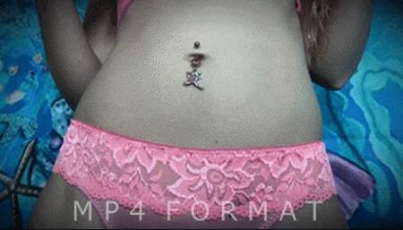 Belly Button Fingering | Fairy Belly Ring (HD) MP4