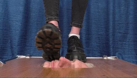 Eat the dirt from the soles of my dirty lofer shoes (part 2 of 6), flo548x 1080p