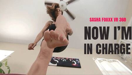 Sasha Foxxx - Now I'm In Charge! - VR 360 5k MP4
