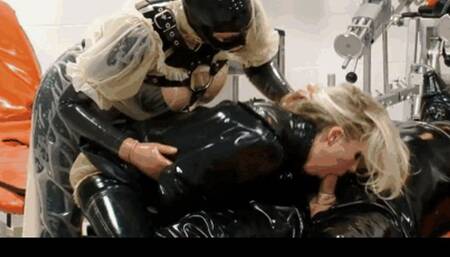 Threesome heavy rubber fetishistas - Piss and fuck adventure - Part 2 of 2