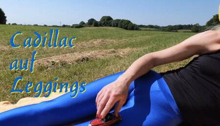 Cadillac on my leggings - Cadillac auf meiner Leggings