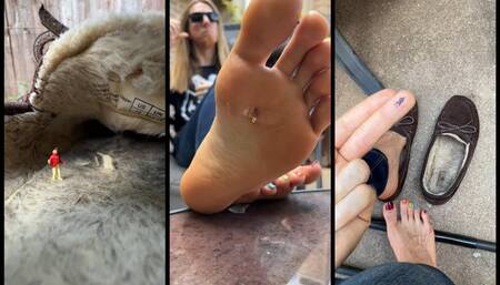 Tiny Footslave Punishment + Tiny House Tour (my moccasin)