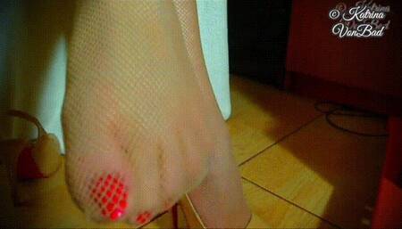 * Nude Fishnets Worship * MP4