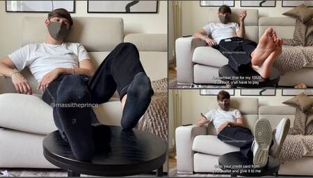 Turning you losers into my personal human ATMs