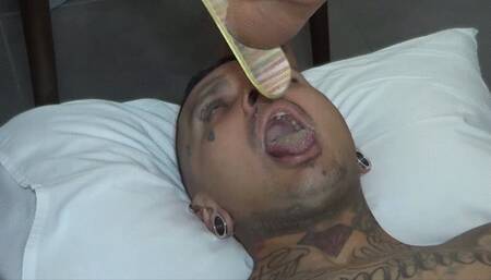 WHILE I SCRASP MY SOLES FEET YOU NEED EAT MY SKIN