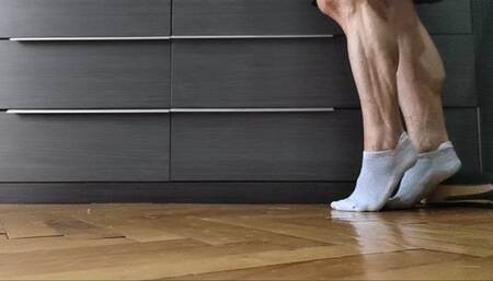 Iron Ivy, best calves ever, best calf muscle poser ever