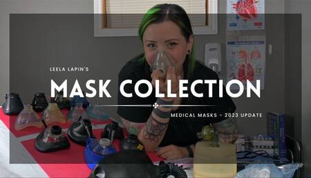 Leela Lapin's Medical Mask Collection - 2023 Update