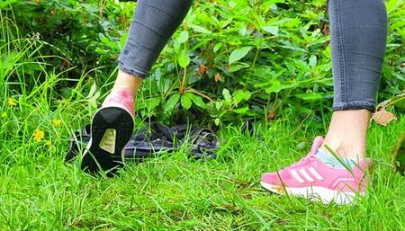 Tongue Clean My Dirty Sneakers