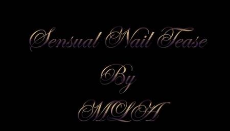 Sensual Nail Tease By MLA