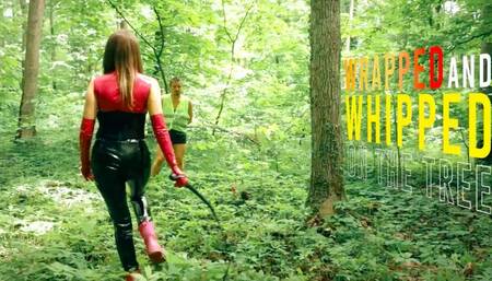 Whipping between trees