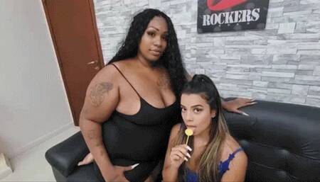 LESBIAN BBW - ALICE CAKE AND BABI - FULL FILM