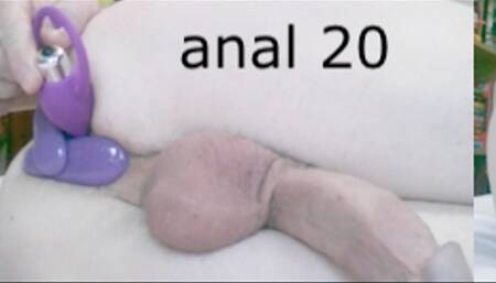Heteroflexible K solo anal 20: slim fit older muscular twunk ass anal insertion triple penetration