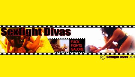 Lesbian Catballing Scissoring Grappling Bitches