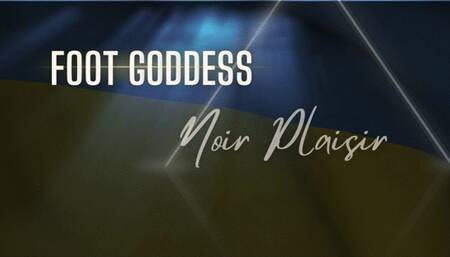 Noir Plaisir lovely high-arched feet, long toenails in close-up , New Video 2023 - 4K UHD