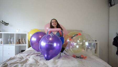 Saskias Balloon Bondage