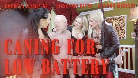 Caning for Low Battery