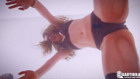 Q875 Mariette rides huge clear balloon on you - 480p