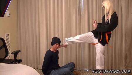 Ember Skye in Orange Belt Workout 1080p MP4