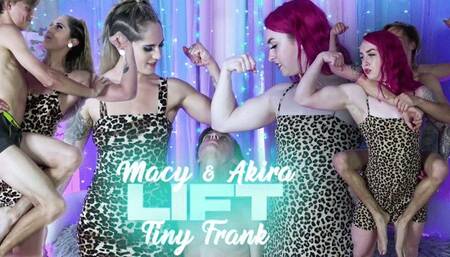 Macy Nikole and Akira Shell Lift & Carry Tiny Frank UHD