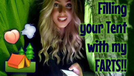 Hotboxing Your Tent with my Farts POV Camping Part 1