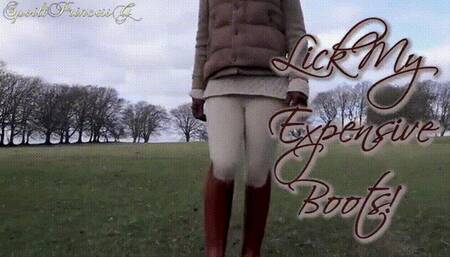 Lick My Expensive Boots!