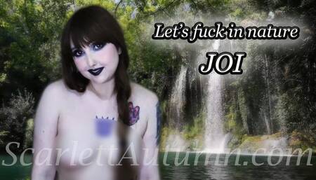 Let's fuck in nature - JOI - MP4 HD 1080p