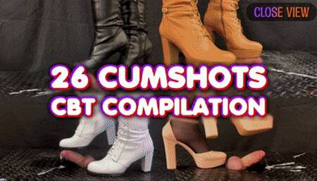 CBT Cumshots Compilation 2! (Close Version) with TamyStarly - Bootjob, Ballbusting, Femdom, Shoejob, Crush, Ball Stomping, Foot Fetish Domination, Footjob, Cock Board