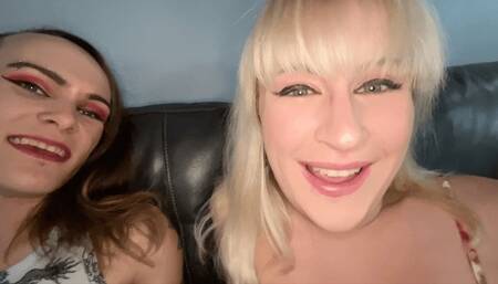 Sensual Vore Tease POV With Trans Ladies Mary Max & Nikola Ophan (HD 1080p MP4)