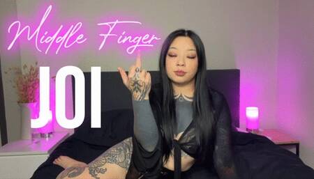 Middle Finger JOI