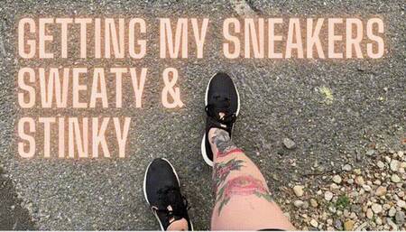 Getting My Sneakers Sweaty & Stinky