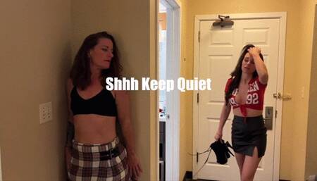 Lauren and Fayth on Fire in: Shhh be Quiet MP4 Med Res